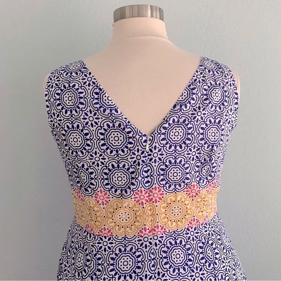 Boden Deborah Fit & Flare Sundress 16/18 - Picture 9 of 16